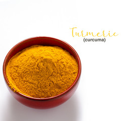 Turmeric powder or Curcuma