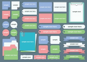 メモ帳のセット