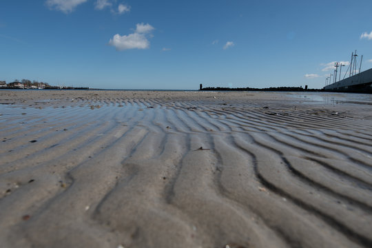 Niedrigwasser an der Ostsee  - Schleswig Holstein