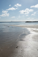 Niedrigwasser an der Ostsee