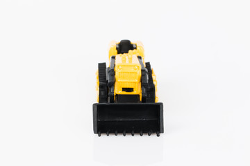 Fototapeta premium toy bulldozer