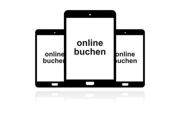 Tablet Banner - online buchen