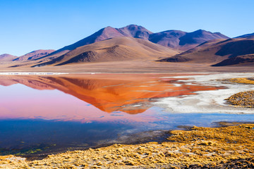 Laguna Colorada lake