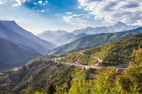 Greater Caucasus mountains