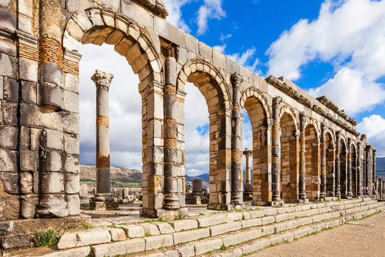 Volubilis In Morocco