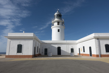 Cavalleria lighthouse in Menorca, Balearic Islands, Spain