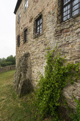 Burg und Schloss Allstedt an der Straße der Romanik, Sachsen-Anhalt, Deutschland