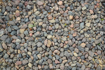 Stones on the ground