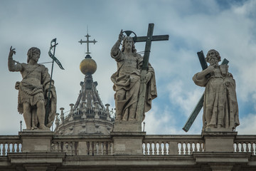 Fototapeta na wymiar Watykan, plac świętego Piotra