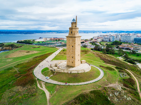 Tower of Hercules Torre in A Coruna