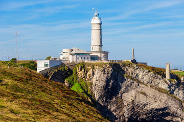 Faro Cabo Mayor lighthouse, Santander
