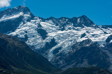 Fototapeta premium Gletscher Mount cook Neuseeland