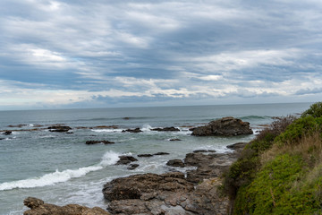 Felsenstrand Neuseeland
