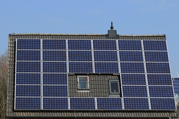 solar panels, solar system, pv