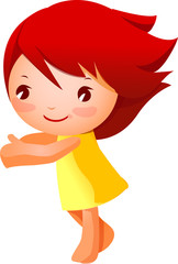 Close-up of girl 