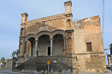 Fototapeta na wymiar Palermo, la Chiesa di Santa Maria della Caten