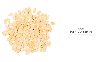 Pumpkin seeds pattern