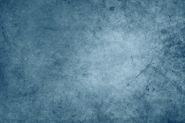 Blue concrete texture wall background