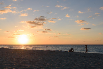 Sunset in Varadero