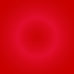 Red abstract halftone dot background pattern template