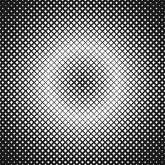 Geometric halftone diagonal square pattern background - vector design