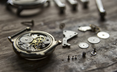 Mechanical watch repair