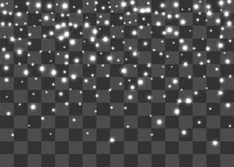Fototapeta premium Snowflake winter sparkle lights shine