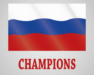 Flag. Football League champion, we play together. Team sports, football games.