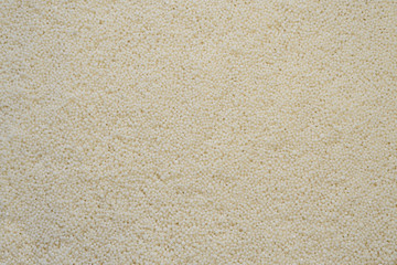 Background of small white pebbles