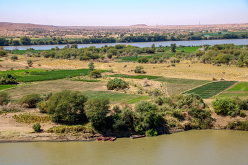 Sudan, Africa, Landscape, River Nile, Sabaloka
