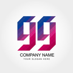 GG Letter Logo Design