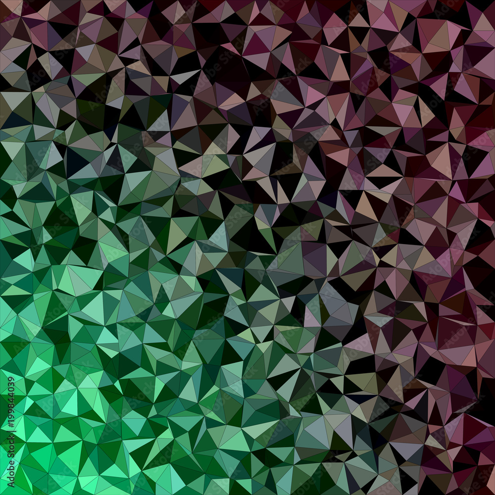 Poster dark irregular triangle mosaic vector background design