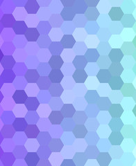 Fototapeta na wymiar Abstract hexagonal tile mosaic pattern background design
