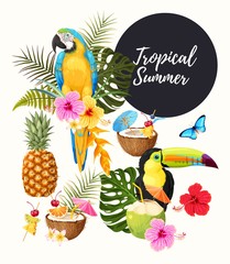 Tropical summer set