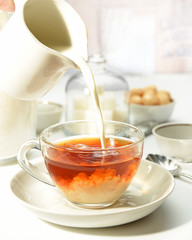 Tea with milk