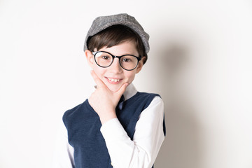 眼鏡の少年