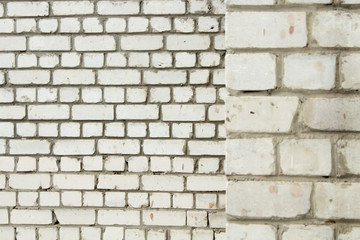 Brick texture with scratches and cracks wall for background.