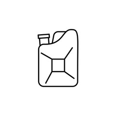canister icon. Element of Car sales and repair for mobile concept and web apps. Thin line  icon for website design and development, app development. Premium icon