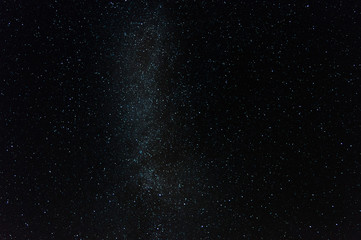 Long exposure picture of thousands and thousands of stars in the sky