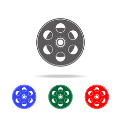 cinematographic tape icon. Elements of cinema and filmography multi colored icons. Premium quality graphic design icon. Simple icon for websites, web design, mobile app