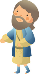 Rear view of man standing