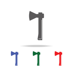 Axe icon. Elements of construction tools multi colored icons. Premium quality graphic design icon. Simple icon for websites, web design, mobile app, info graphics
