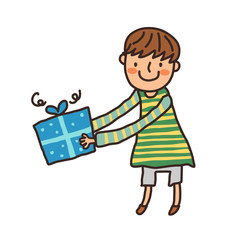 Close-up of boy standing