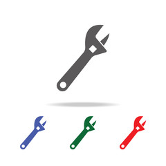 pipe wrench icon. Elements of construction tools multi colored icons. Premium quality graphic design icon. Simple icon for websites, web design, mobile app, info graphics