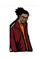 Close-up of man standing