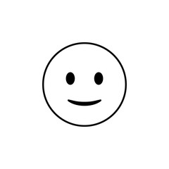 Fototapeta premium smile icon. Detailed set of avatars of professions icons. Premium quality line graphic design. One of the collection icons for websites, web design, mobile app