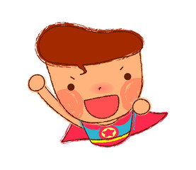 Close-up of boy shouting