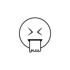 snatches away icon. Detailed set of avatars of professions icons. Premium quality line graphic design. One of the collection icons for websites, web design, mobile app