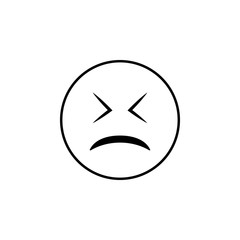 tired icon. Detailed set of avatars of professions icons. Premium quality line graphic design. One of the collection icons for websites, web design, mobile app