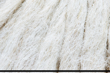 White fabric closeup